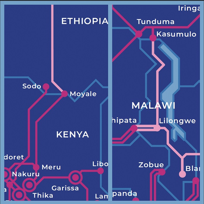New cross-border fibre routes